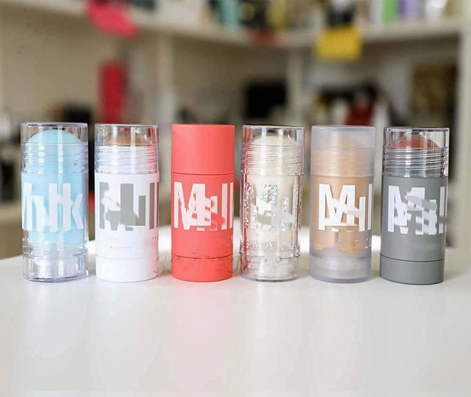 10 Pack 50ML/1.7 Oz Clear Empty Deodorant Containers Twist Up Filling Stick Plastic Deodorant Container Round Lip Balm Tubes Refillable Deodorant Tubes DIY Deodorant Lipstick Crayon Chapstick