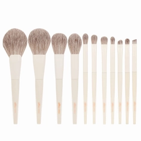 11 Pcs Makeup Brushes Set Complete Synthetic Make Up Brush Kit for Powder Contour Eyeshadow Make Up Brushes