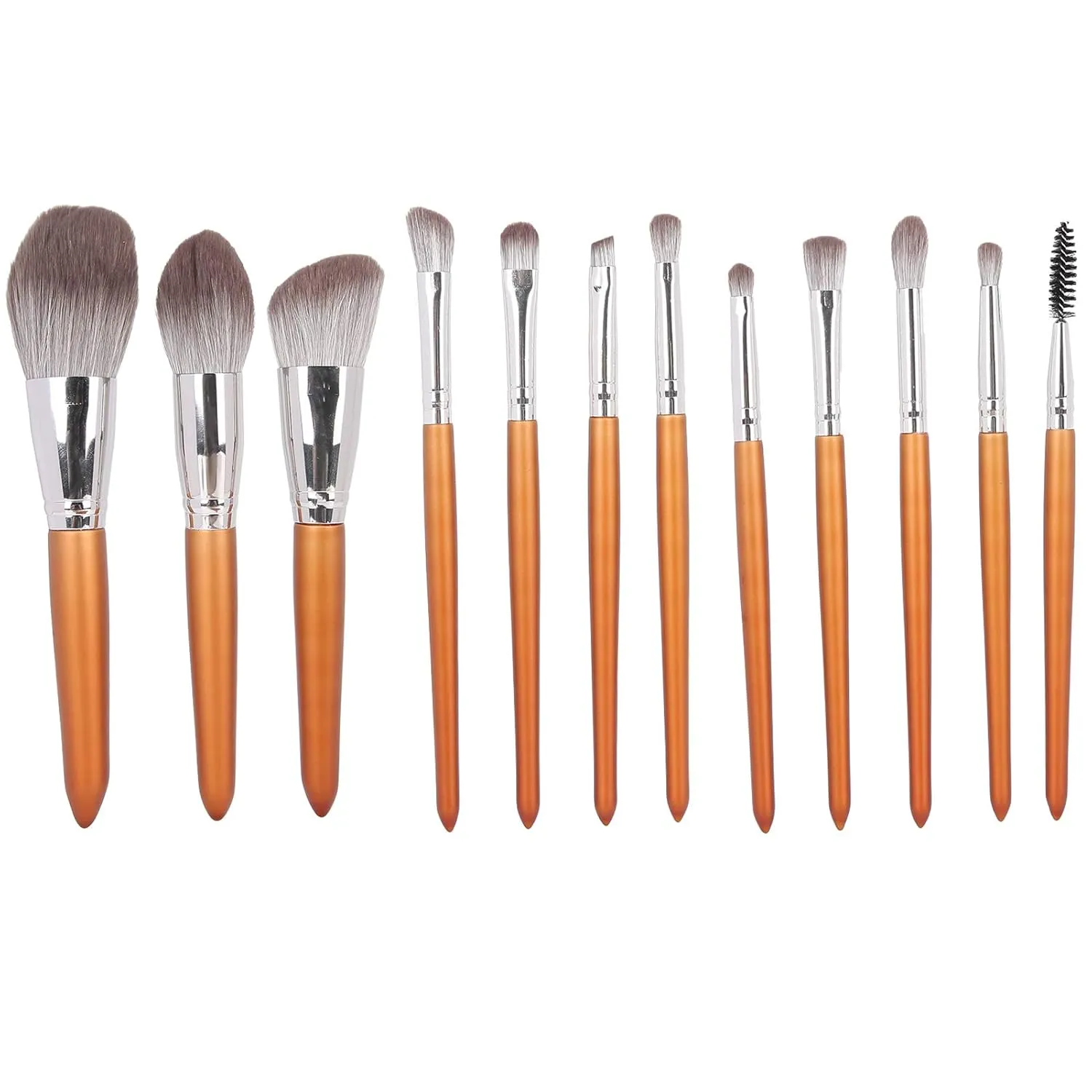 12pcs Professional Makeup Brushes Kit Strong Cream Powder Grip Contour Shade Blend for Beginner and Artist ElegDesign