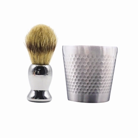 1set Shaving Set Brush and Stand Space-saving Soap Bowl Kit for Men and Portable Design for for and Grooming