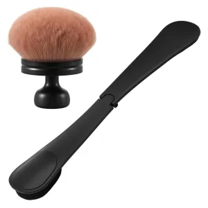 2 Pcs Self Tanner Brush, Large Body Face Makeup Brush for Self Tanning Back Applicator for Sunless Tanner and Sun Protection