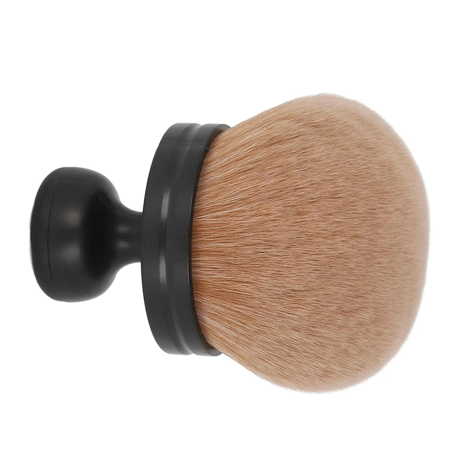 2/3PC-Extra Large Body Makeup Brush – 74 mm Wide Self Tanner Back Applicator for Legs, Face & Body • Soft Synthetic-Hair Blend Brush for Flawless, Foundation, Powder (black,2PC)