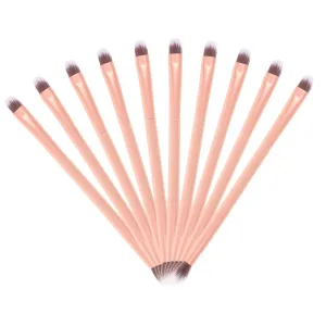 24pcs Double-ended Eye Shadow Makeup Brush Handle for Nose Shadow and Eye Shading Easy to Use for Professionals and Beginners Makeup