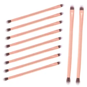 24pcs Dual-sided Eye Shadow Brush for Women Multipurpose Makeup Applicators for Eye Shadow Highlighter and Contouring Comfortable Grip for Effortless Application
