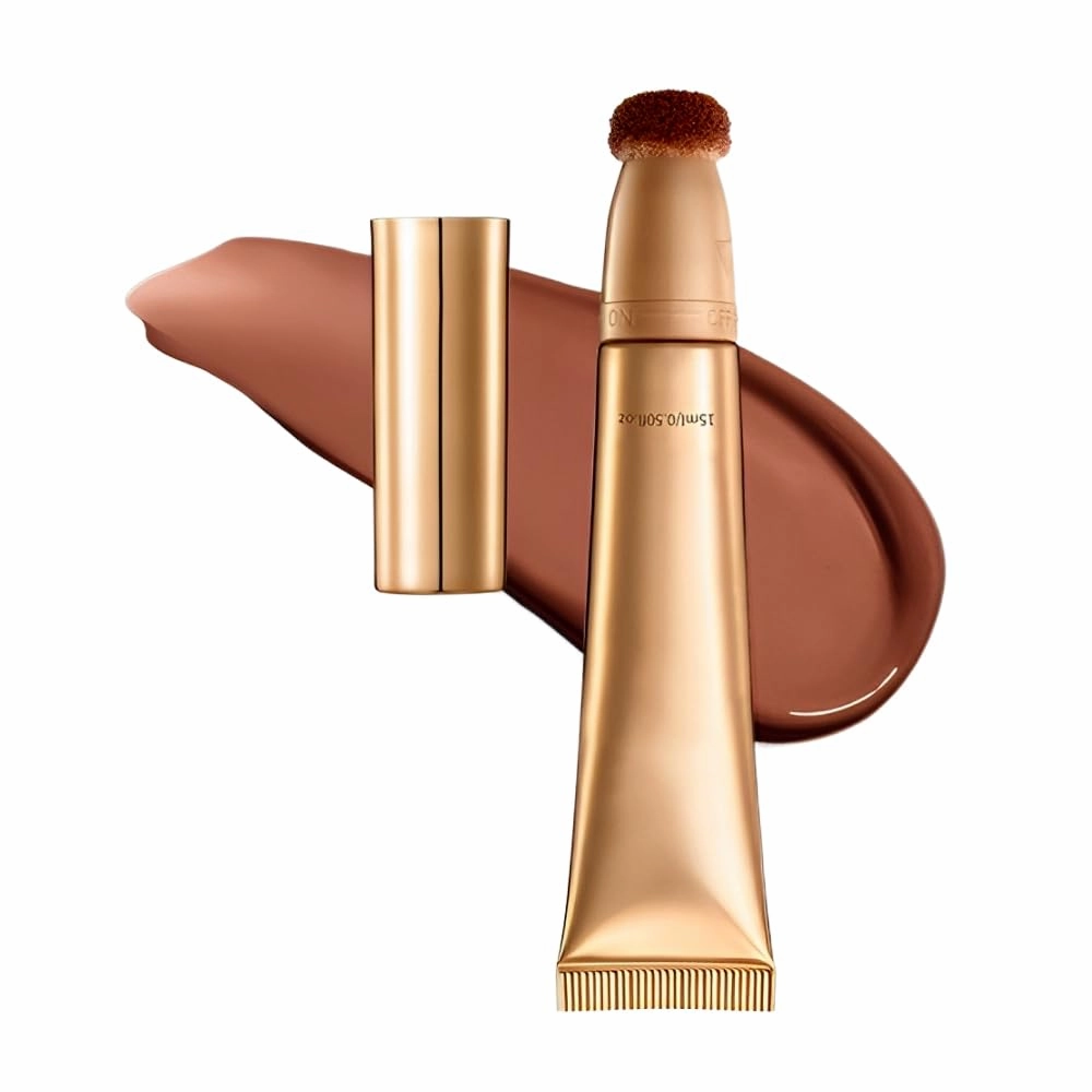 2 In 1 Waterproof Liquid Contour Wand & Blush Wand Contour Stick Makeup with Applicator for Women (Contour Wand#02, 15ml)