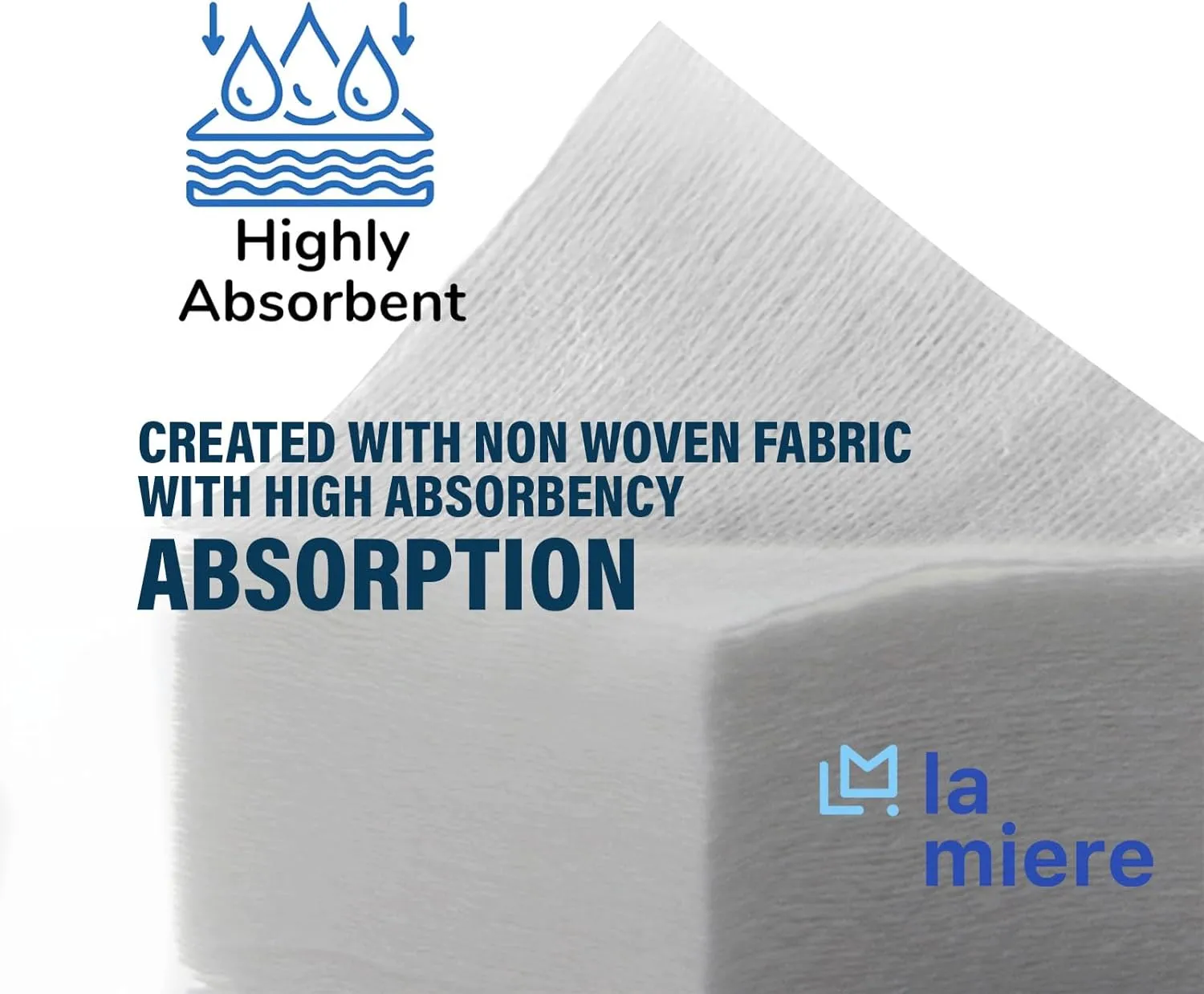 5000P Gauze Pads 2"x2" - 200-Pack, 4-Ply Non-Woven Sponges Non-Sterile, All-Purpose Dental and Surgical Sponges Including First Aid Kits and Medical Facilities and All Purpose