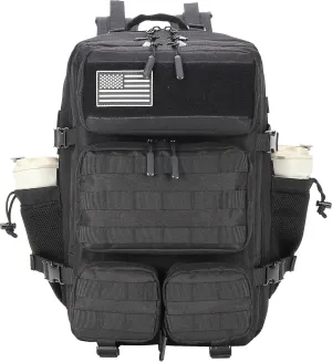55L Tactical Backpack Heavy Duty Military Rucksack Molle Backpack 3 Day Assault Pack for Work Outdoors