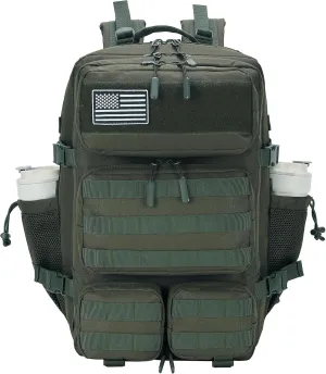 55L Tactical Backpack Heavy Duty Military Rucksack Molle Backpack 3 Day Assault Pack for Work Outdoors