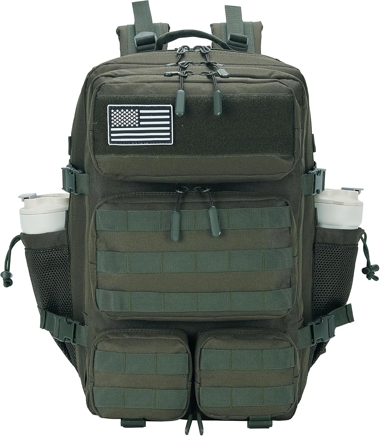 55L Tactical Backpack Heavy Duty Military Rucksack Molle Backpack 3 Day Assault Pack for Work Outdoors