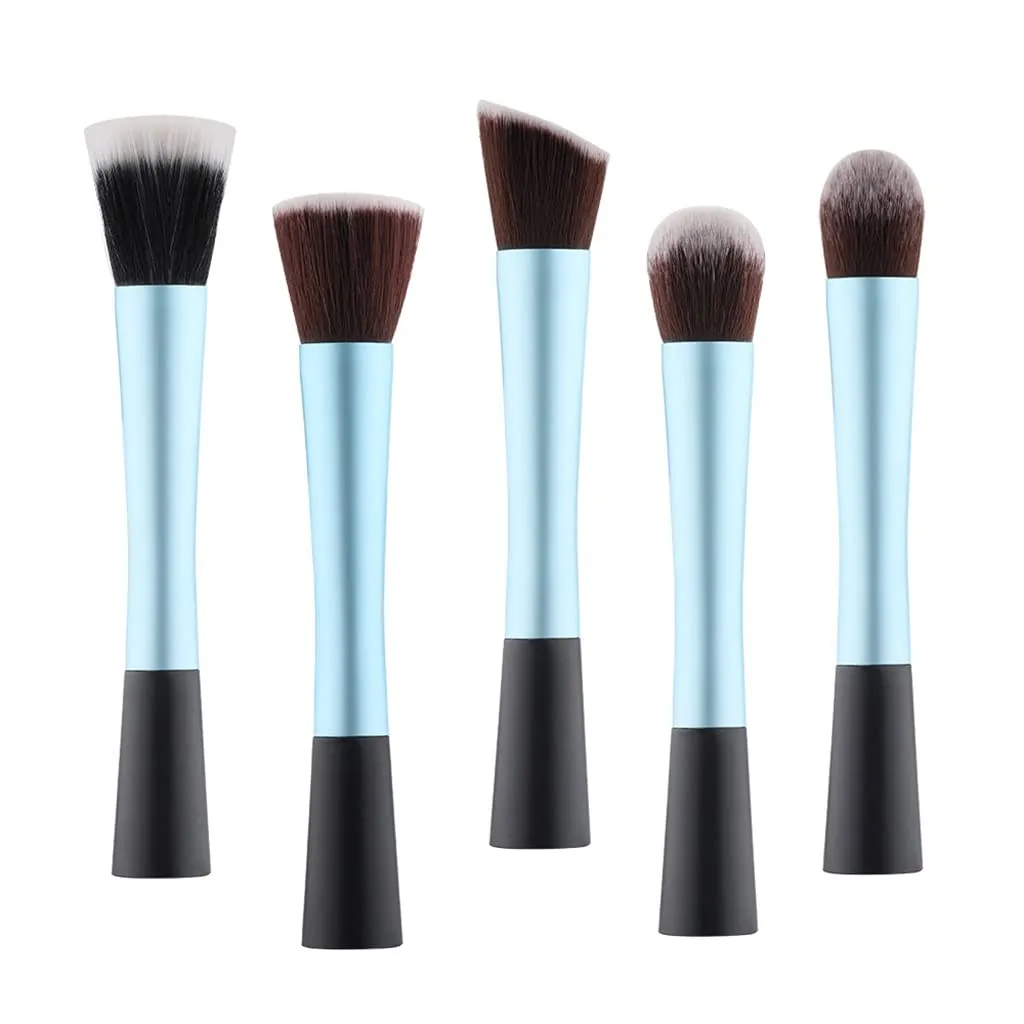 5pcs Big Makeup Brushes Set Powder Foundation Blending Blush Eyeshadow Brush Make Up Tool Kits