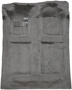 ACC Automotive Carpet Compatible with 2000 to 2005 Chevrolet Impala, 4 Door (8078-Dark Grey Plush Cut Pile)