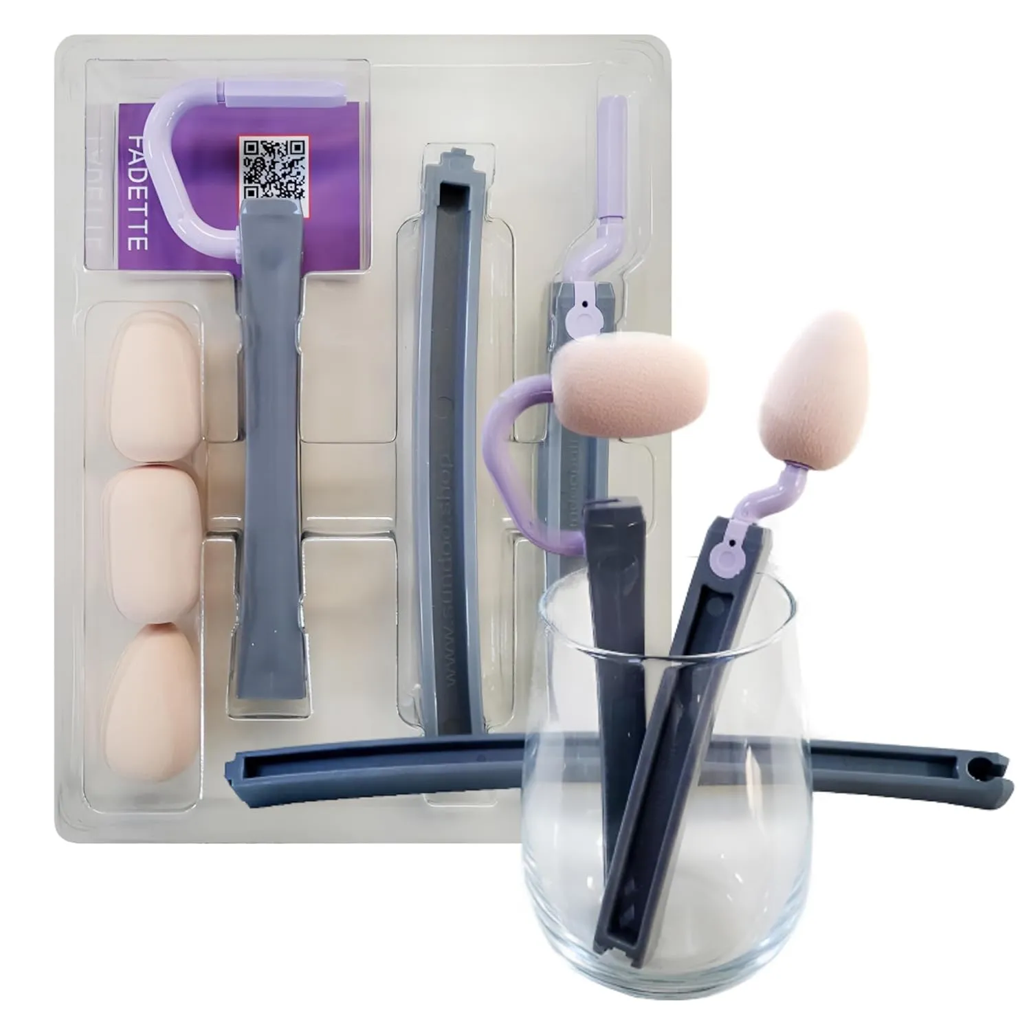 Advanced Sponge Makeup Applicator with Multifunctional Beauty Tools - 3 pcs Air Hole Puff, Transform Your Beauty Routin with Korean Makeup Sponges for Face & Body, Foundation Sponge for Liquid Makeup