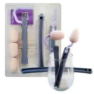 Advanced Sponge Makeup Applicator with Multifunctional Beauty Tools - 3 pcs Air Hole Puff, Transform Your Beauty Routin with Korean Makeup Sponges for Face & Body, Foundation Sponge for Liquid Makeup