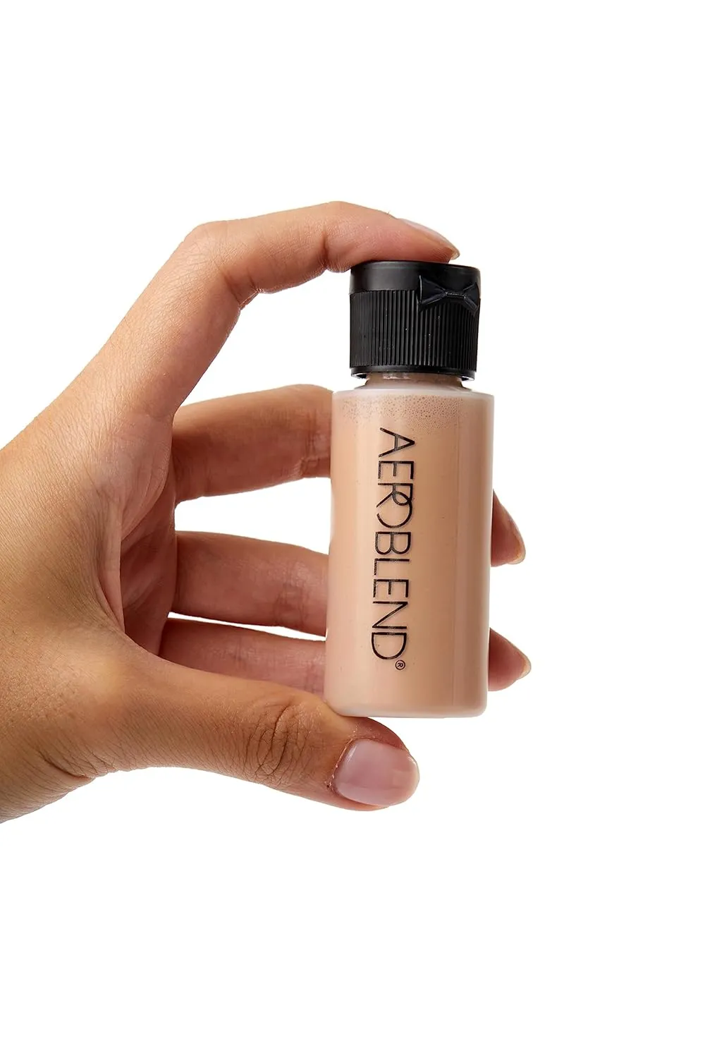 AEROBLEND Airbrush Foundation Makeup (N5) Professional, Water-Based, Buildable, Long-wearing, For all skin types, 1 oz