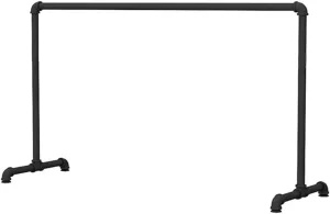 Ballet Barre,Adjustable Dance Stick, Freestanding Portable with Non-Slip Foot, Single Ballet Bar Equipment for Exercise Stretching (Black 2M/6.6FT)
