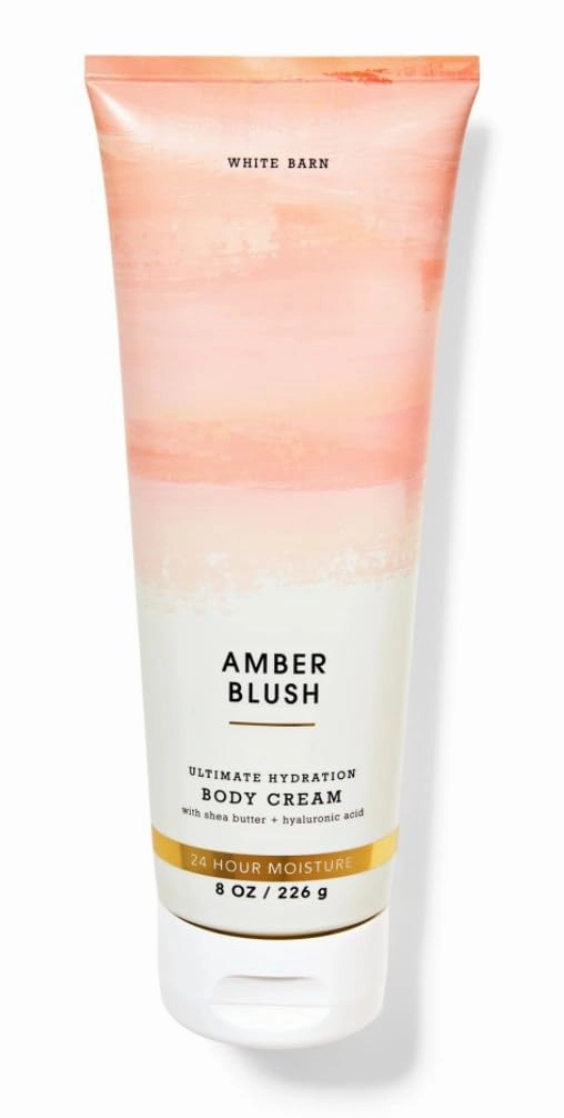 Bath and Body Amber Blush Ultimate Hydration Body Cream | 8 Oz