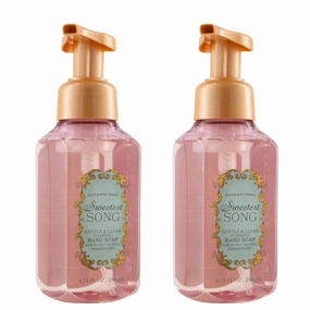 Bath and body Sweetest Song Foaming Hand Soap Duo - 8.75 oz Each - Gentle & Clean with Shea Extract, Aloe, Essential Oils - Pack of 2