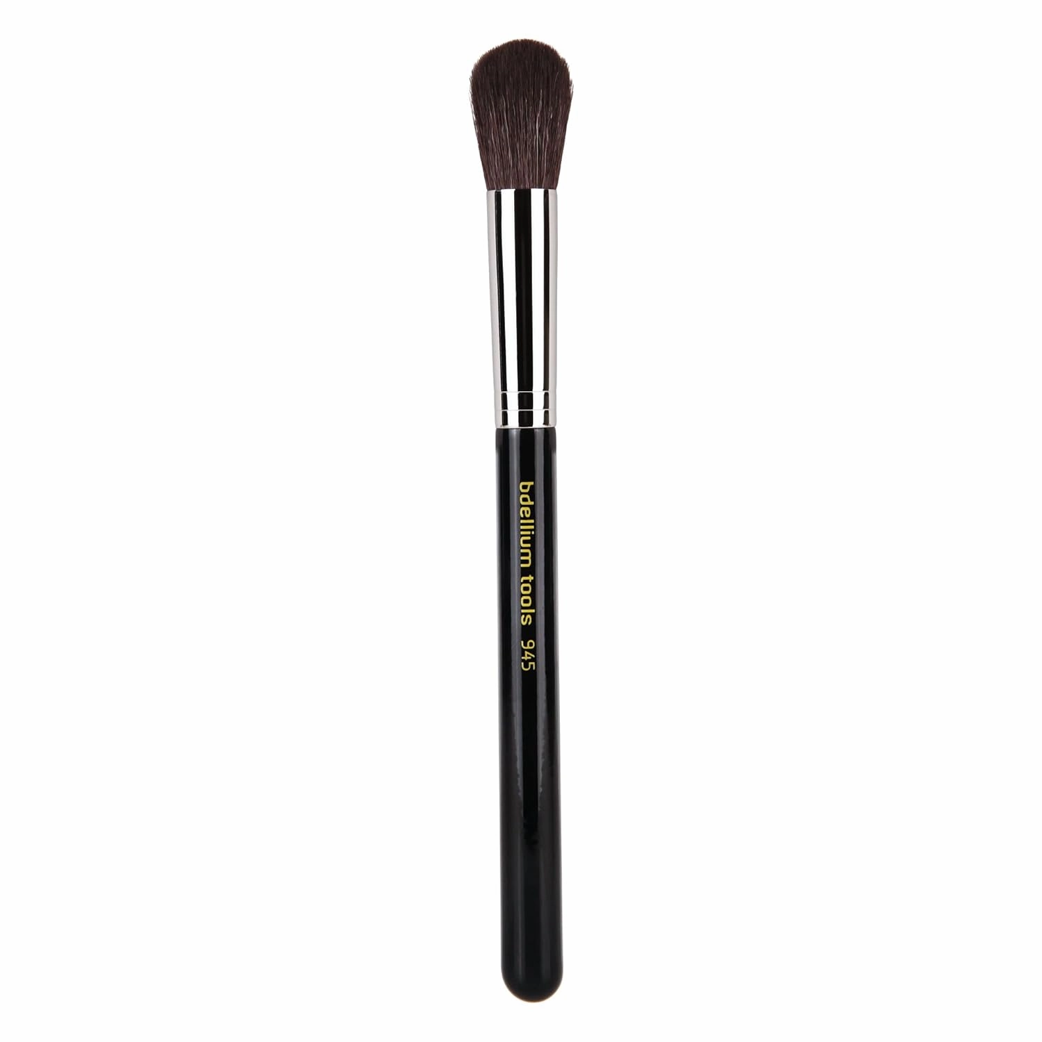 Bdellium Tools Professional Makeup Brush - Maestro Series 945 Contour - With Soft Natural Fibers, For Blending & Contouring (Black, 1pc)