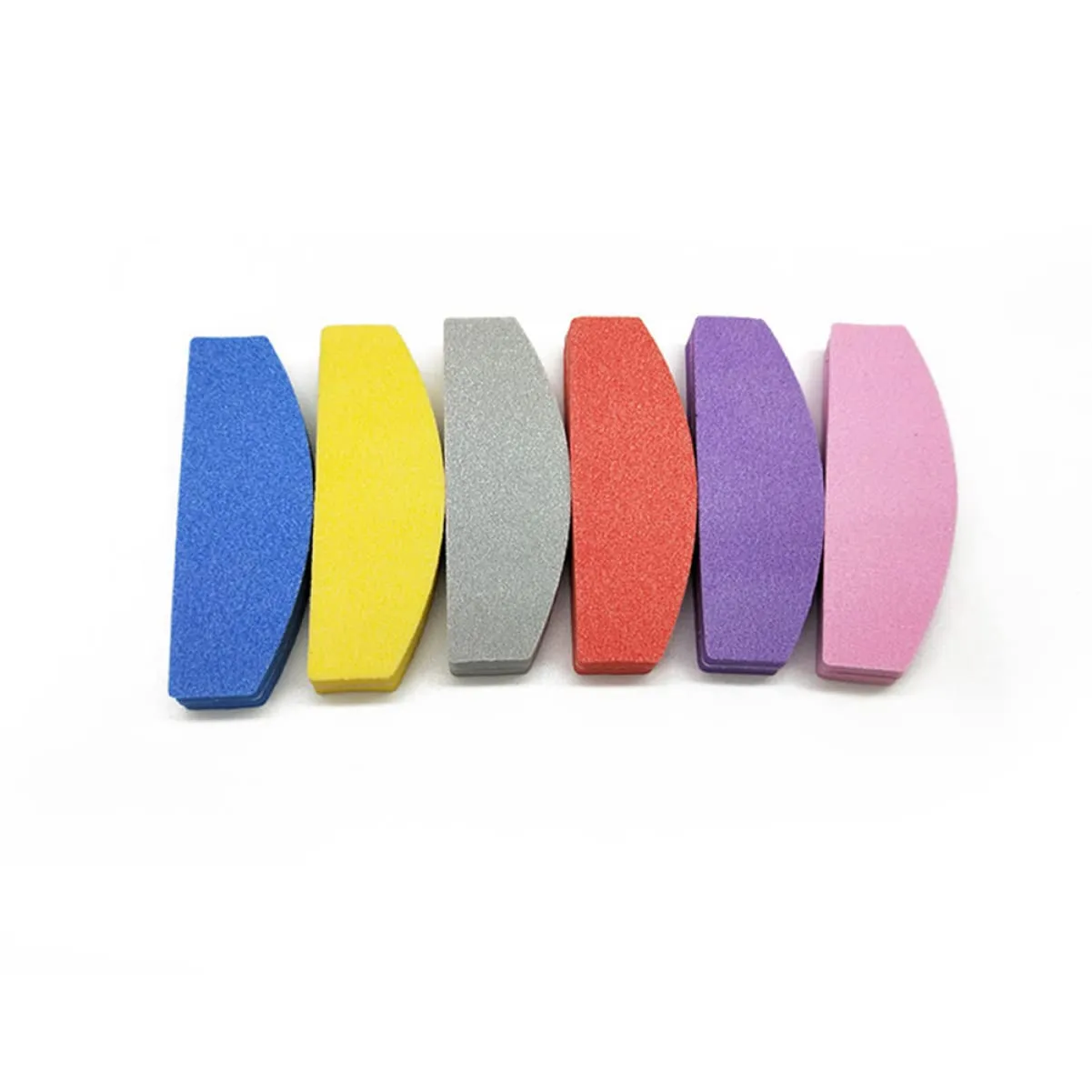 Beaupretty 40 PCS Pedicure Nail Buffer Nail Tools for Manicure Foot Buffer Block Nail Kits Natural Sponge Manicure Buffer Nail Art Care Buffer Block Emery Board for feet File Mini