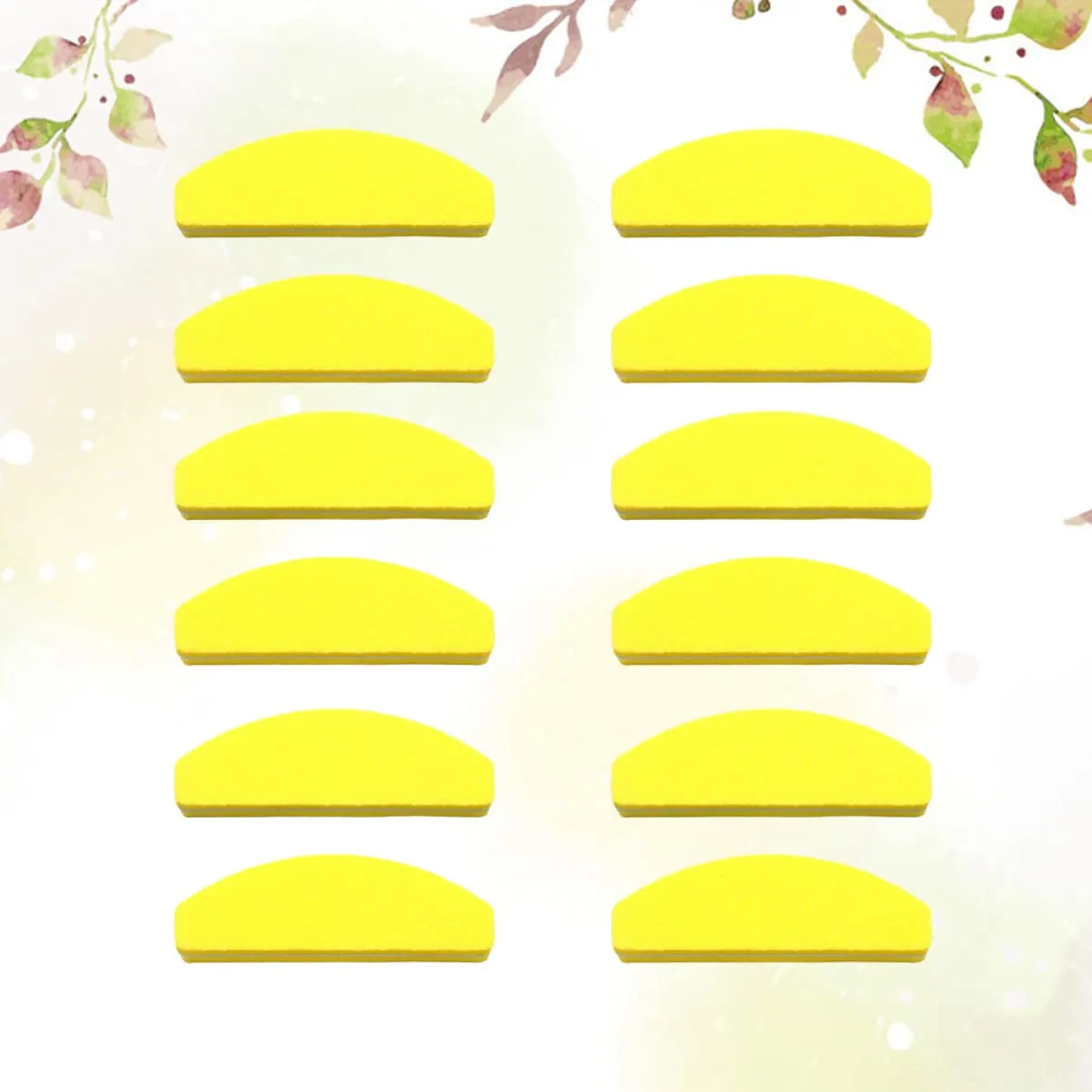 Beaupretty 40 PCS Pedicure Nail Buffer Nail Tools for Manicure Foot Buffer Block Nail Kits Natural Sponge Manicure Buffer Nail Art Care Buffer Block Emery Board for feet File Mini