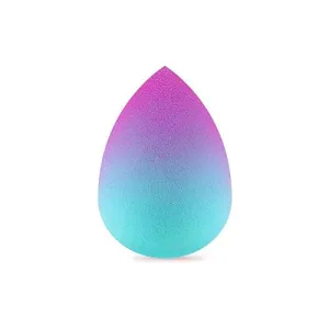 Beauty Sponge Set 10 Pack, Makeup Blender Sponge For Liquid & Cream Makeup, Buildable Coverage, Foundation Sponge For Natural Base, Latex-Free Foam ，Blue A53