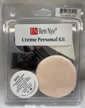 Ben Nye Creme Personal Kit PK-6 Brown: Dark