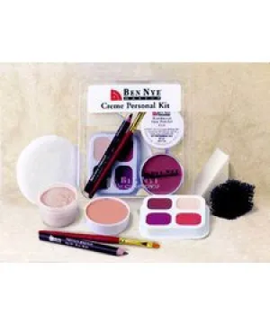 Ben Nye Fair/medium Tan Creme Personal Kit