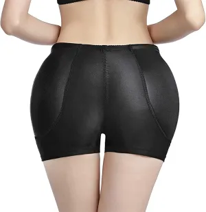 Big Ass Pads Hip Enhancer XXS Sexy Butt Lifter Women Dress Shapewear Padded Underwear Waist Trainer Body Shapers (Color : Black Boxer, Size : XS)
