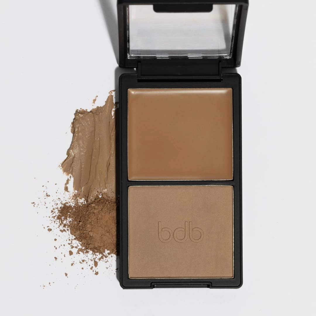 Billion Dollar Brows Cream & Powder Compact - Bronzer