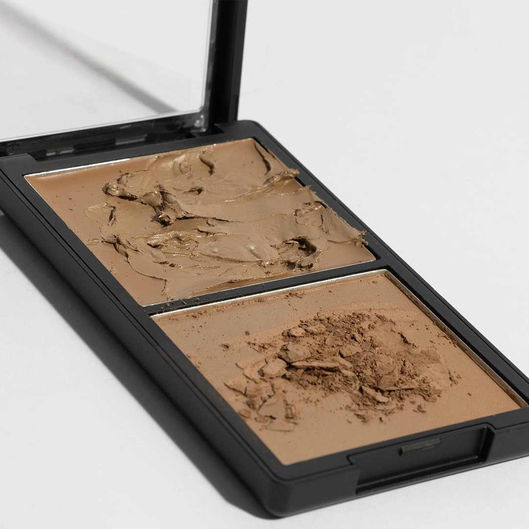 Billion Dollar Brows Cream & Powder Compact - Bronzer