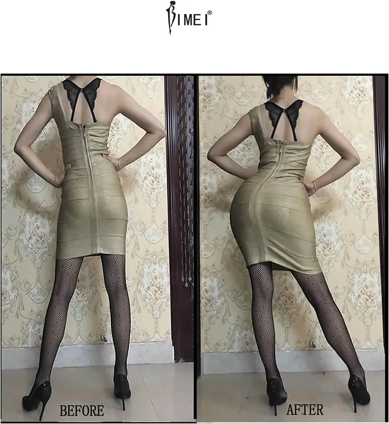 BIMEI 2PS Sponge padded Women Butt Hip Up Padded Enhancer 852