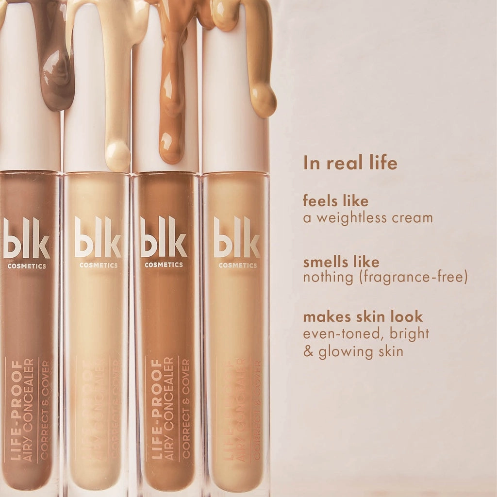 blk cosmetics daydream life-proof airy concealer trio - Oat