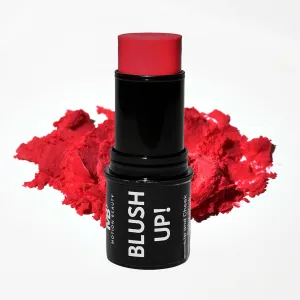 Blush Up: Cream Blush Stick for Cheeks and Lips, 2-in-1 Buildable Vibrant Color, Long Lasting Makeup for Gym & Workouts, Non-Greasy, Vegan & Gluten-Free, 0.32 Fl Oz