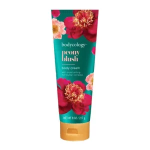 Bodyc~ology Peony Blush Shea Butter Body Cream, Floral & Fruity Scent, 8 oz, pack 1