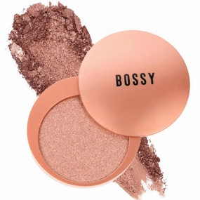 Bossy Cosmetics Extremely Bossy By Nature Dazzling Highlighter (Captivating - Iridescent Rose Gold Tone)