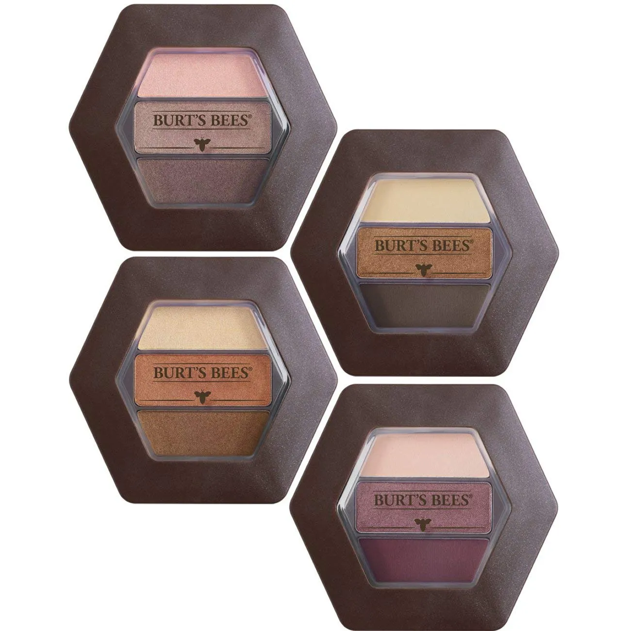Burt's Bees 100% Natural Origin Eye Shadow Palette Trio Countryside Lavender - 0.12 Ounce