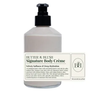 Butter & Blush Signature Body Crème (300 ml glass pump)