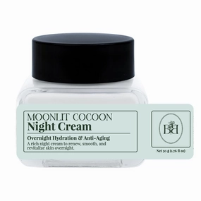 Butter & Blush Beauty Co. Moonlit Cocoon Night Cream (50 g glass jar)