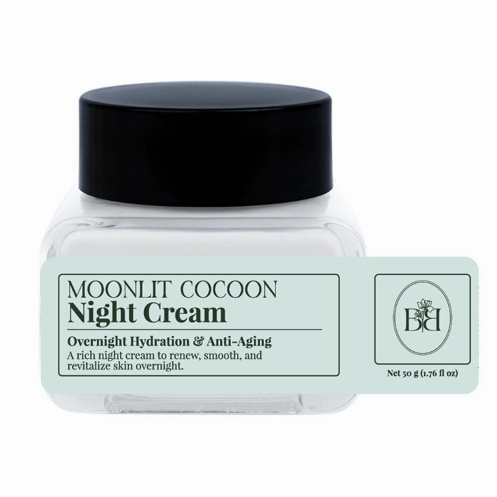 Butter & Blush Beauty Co. Moonlit Cocoon Night Cream (50 g glass jar)