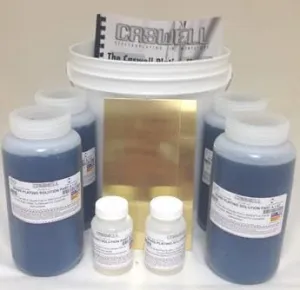 Caswell Brass Plating Kit - 2 Gallon