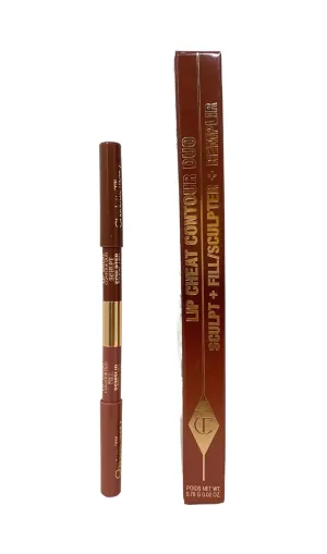 CHARLOTTE TILBURY Lip Cheat Contour Duo Lip Liner Sculpt   Fill - Medium (.02 Oz)