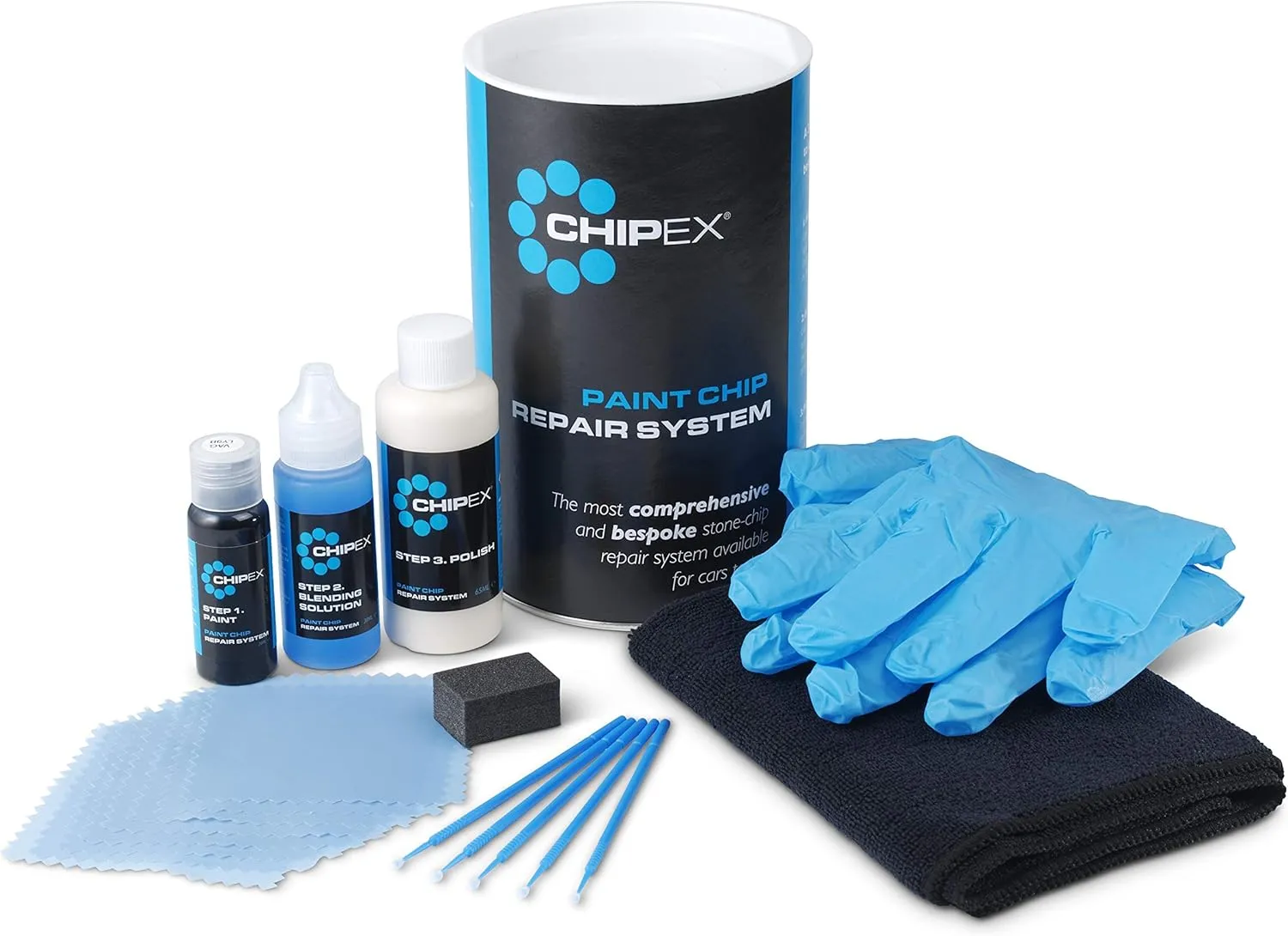 Chipex | Premium Touch-Up Automotive Paint Kit Compatible with LANCIA, Paint Color 164/B ROSSO FIAMMA | Touch Up Paint Kit & Car Paint Scratch Remover | Includes Paint Brush Kit | Plus Kit