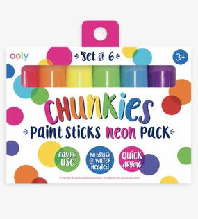 Chunkies Paint Sticks Neon (Set of 6)