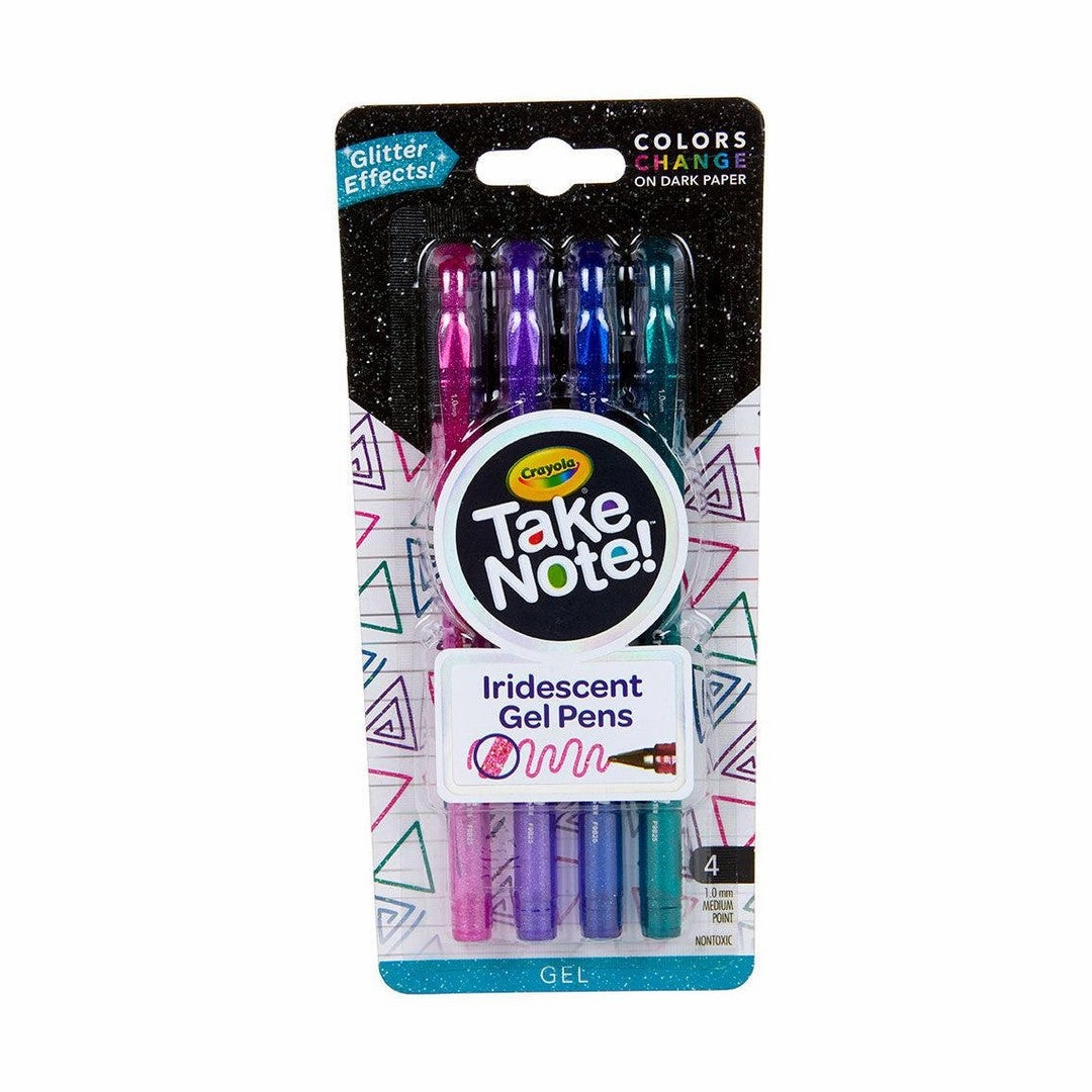 Crayola Iridescent Gel Pens - 4ct