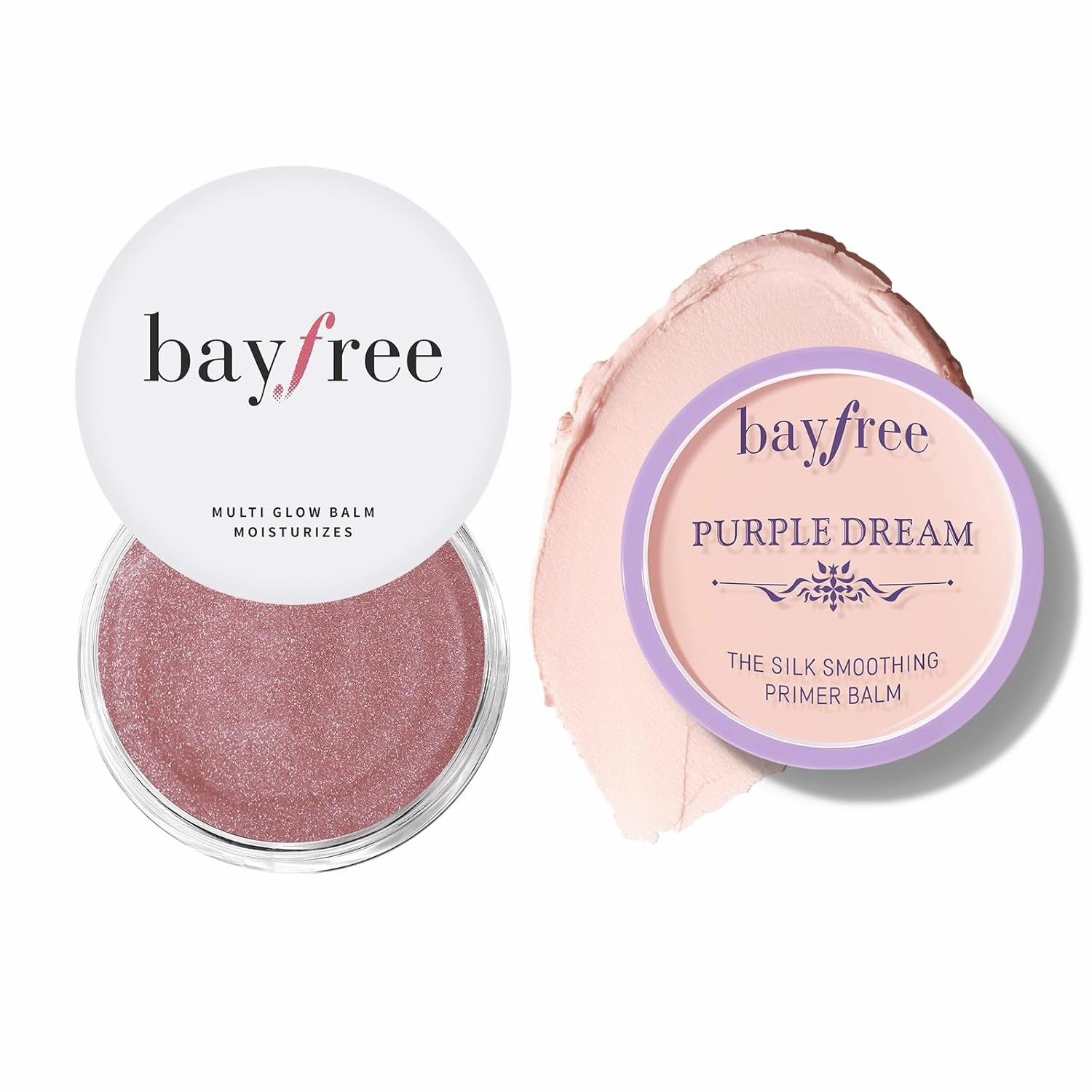 Cream Blush for Cheeks, Face Makeup, Radiant Finish, Hydrating, Blendable Color & Silk Smoothing Primer Balm for Smooth & Flawless Skin, Long Lasting, Soft Texture, Matte Finish