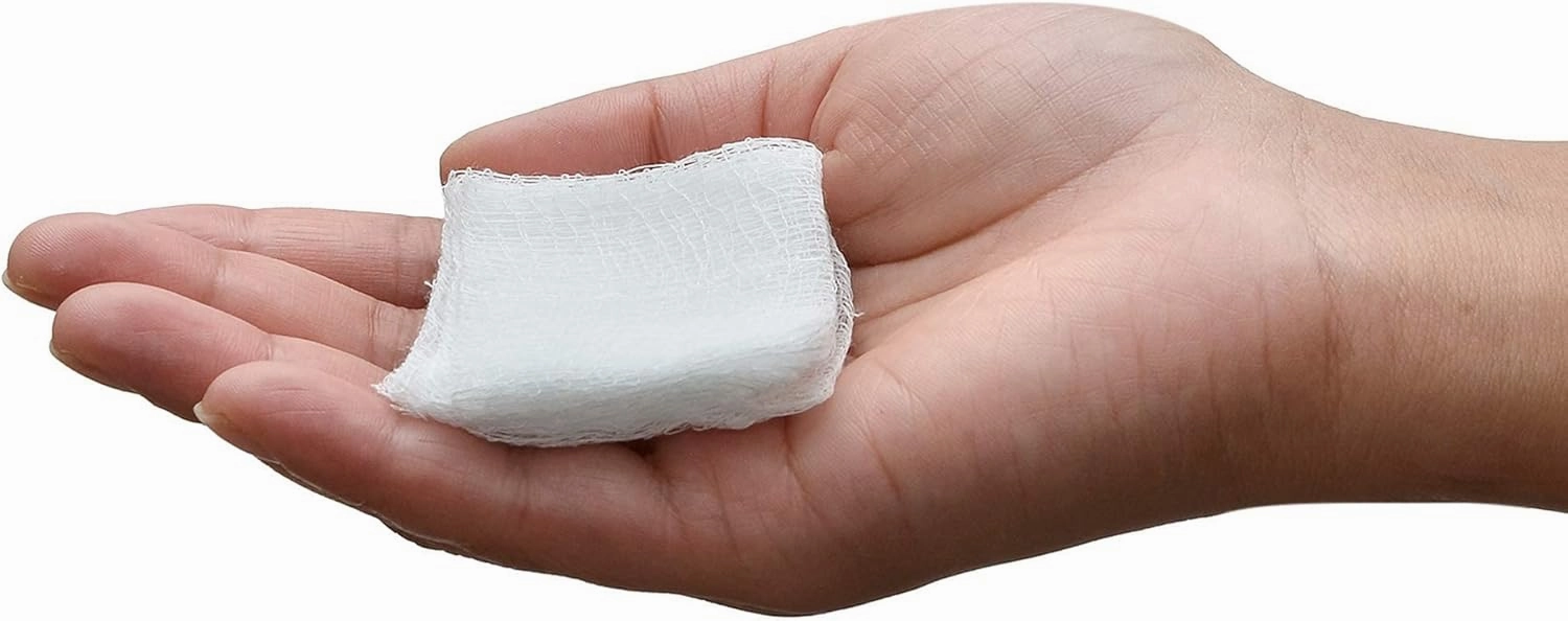 Dealmed 2" x 2" Surgical Sponges, 8-Ply, Non-Woven Absorbent Gauze Sponges for Wound Care, First Aid Kits and Medical Facilities, 200 Count (Case of 25)