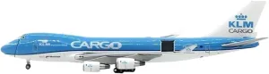 Diecast Plane Model 1:400 Scale for B747-400ERF Diecasts Metal Transport Carries Passengers Aircraft Model for Collection