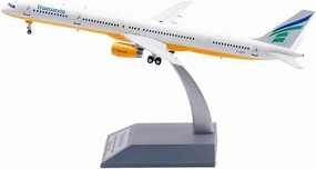 Diecast Plane Model 1:200 Scale for B757-300 D-ABOF Alloy Diecast Aircraft Model with Stand Decorative