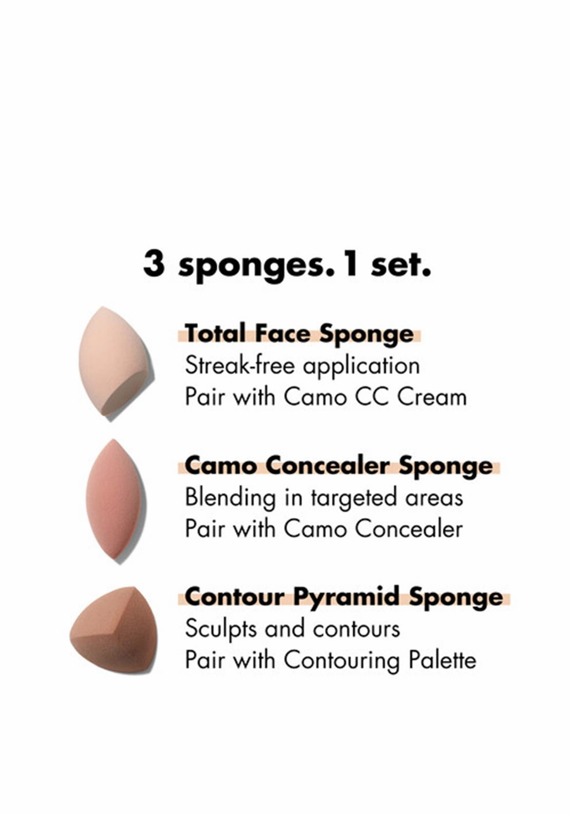 e.l.f Total Sponge Set