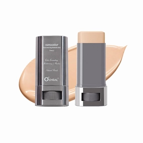 Eraser Foundation Stick - Full CoverageConcealer & Contour Stick, Conceals Acne, Blemishes, Dark Circles, Brightens Skin Tone, Buildable Foundation Stick for Flawless Finish (ivory tint, 30g)